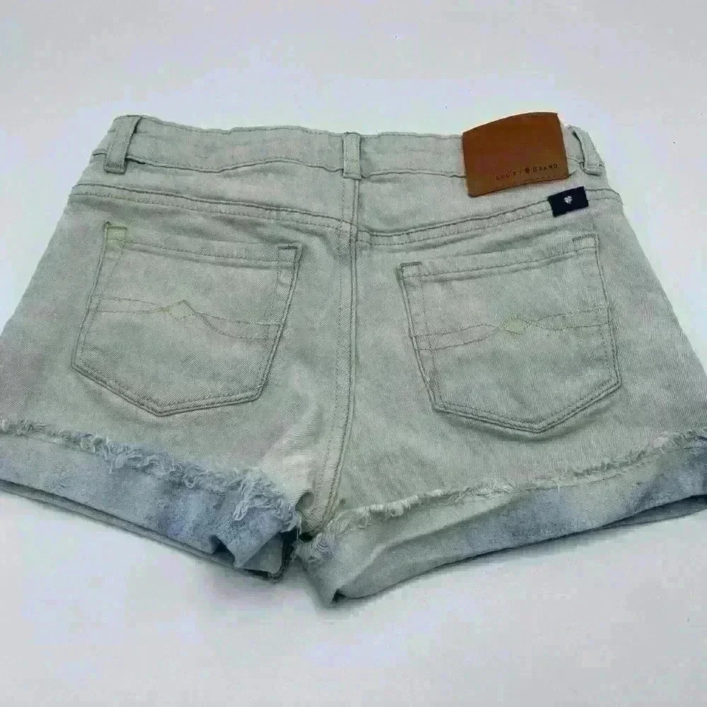 LUCKY BRAND Girl Size RILEY SHORT Bella Wash Size 12 - Picture 2 of 4